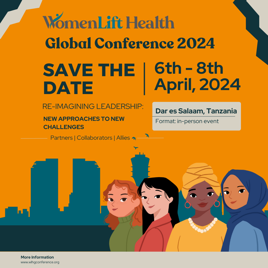WomenLift Health Global Conference 2024 Save the Date Banner